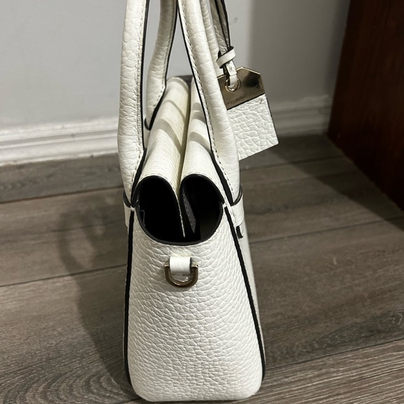 Kate Spade NY White Carter Street Kylie Satchel Crossbody Handbag Pocketbook - Picture 4 of 6